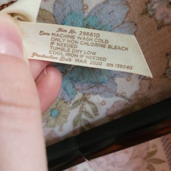 Matilda Jane Floral Front Button Ruffle Midi Dress Just For A Moment Small - Picture 13 of 14